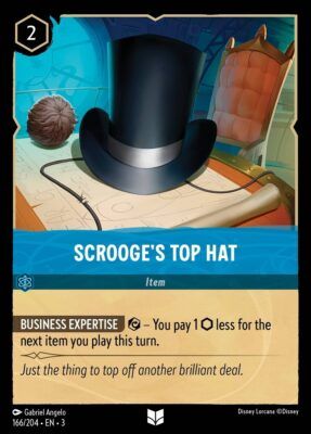 Scrooge's Top Hat - Lorcana Player