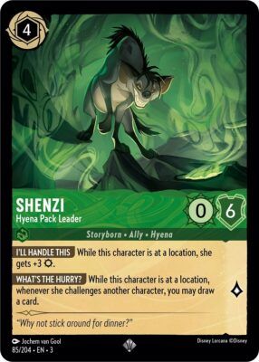 Shenzi - Hyena Pack Leader - Lorcana Player