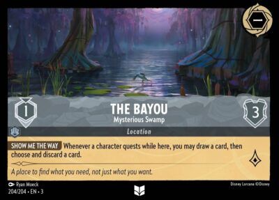The Bayou - Mysterious Swamp - Lorcana Player