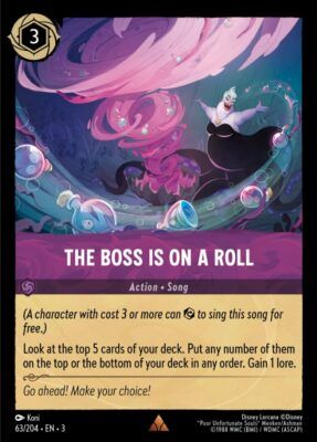 The Boss is on a Roll - LQ - Lorcana Player