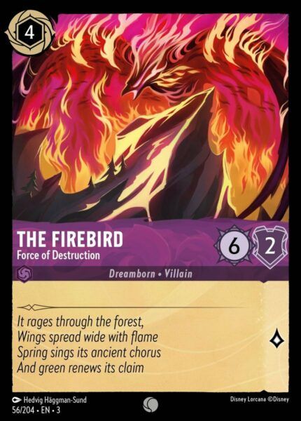 The Firebird - Force of Destruction - Lorcana Player