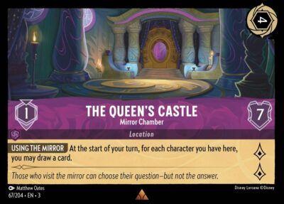 The Queen's Castle - Mirror Chamber - Lorcana Player