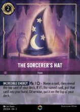 The Sorcerer's Hat - Enchanted - Lorcana Player