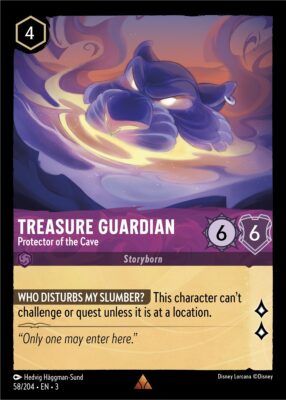 Treasure Guardian - Protector of the Cave - Lorcana Player
