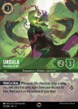 Ursula - Deceiver of All - Enchanted - Lorcana Player