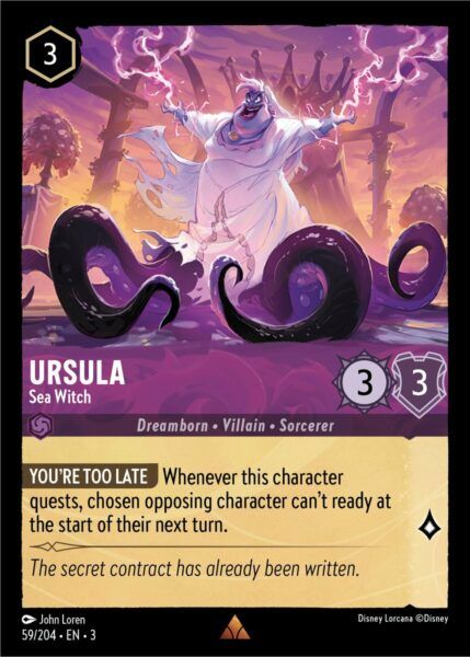 Ursula - Sea Witch - Lorcana Player