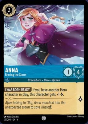 Anna - Braving the Storm - Lorcana Player