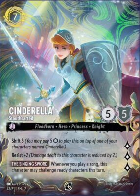 Cinderella - Stouthearted - Challenge Promo - Lorcana Player