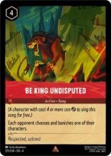 Be King Undisputed - Lorcana Player