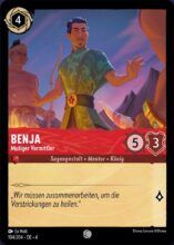 Benja - Mutiger Vermittler - German - Lorcana Player