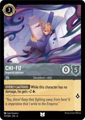 Chi-Fu - Imperial Advisor - Lorcana Player