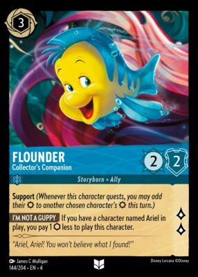 Flounder - Collector's Companion - Lorcana Player
