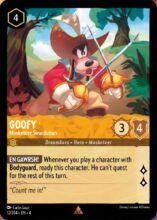 Goofy - Musketeer Swordsman - LQ - Lorcana Player