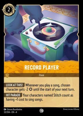Record Player - Lorcana Player