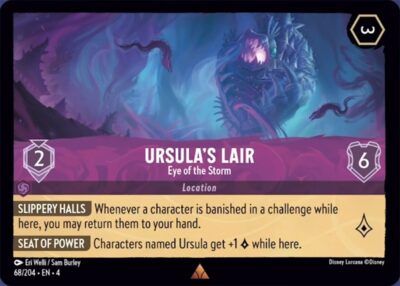 Ursula's Lair - Eye of the Storm - Lorcana Player