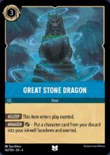 Great Stone Dragon - LQ - Lorcana Player