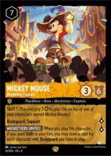 Mickey Mouse - Musketeer Captain - Lorcana Player