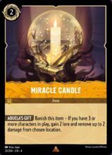 Miracle Candle - LQ - Lorcana Player